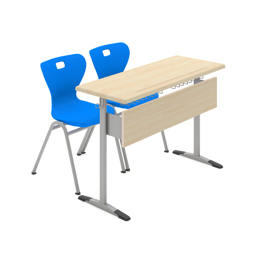Akasya Çift Kişilik Okul Sırası - Ergonomik ve Modern Tasarım  